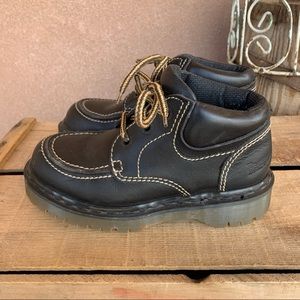 Dr. Martens Black Leather Lace Up Shoe